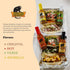 Howler Monkey Sauce Verde - Aji Chombo Inspired Hot Sauce - Gluten Free, No Carbs, Low Sodium - Traditional Panamanian Style - Livening Up Any Dis...
