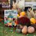 Thankful Nautical Pumpkin Lantern Home Decorative Garden Flag, Thanksgiving Yard Lawn Fall Coastal Outside Decor, Autumn Farmhouse Beach Outdoor S...