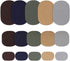 30 Pieces Twill Fabric Patches Fabric Repair Patches Iron on Twill Patch Clothing Repair Patch Kit for Jacket Clothes, 5 Colors and 3 Sizes, 4.9 x...