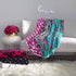 Betsey Johnson - Blanket, Buttery-Soft Throw Blanket for Couch or Bed, Boldly Plush & Oversized Bedding, Halloween Decor (Cherry Checker Red, 50" ...