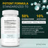 Potent Cistanche Tubulosa Capsules (500 mg) Stress Response, Mood & Cortisol Support (2X Potent 50% Echinacoside/10% Acetoside) Hormonal Balance f...