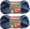 Bernat Softee Chunky Yarn 2-Pack Super Bulky #6 Each 2.8 Ounce 100% Acrylic (Denim Ombre)...