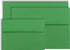Holiday Green 50 Boxed A7 (5-1/4 x 7-1/4) Envelopes for 5 X 7 Greeting Cards, Invitations, Announcements from The Envelope Gallery...