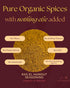 Ras El Hanout Seasoning, Organic Authentic North African Spice Blend, 2 Oz, Salt Free, Small Pouch, The Spice Hut...