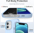 CellEver Heavy-Duty Silicone Case for iPhone 12/12 Pro - Two Shatterproof Glass Screen Protectors, Military Drop Protection, Scratch-Free Interior...