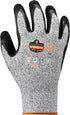 Ergodyne unisex adult Cut Resistant Work Gloves, A3, Surfaces, ANSI A3 Sandy Nitrile Coated Palms for Optimal Grip with Rough Surfaces 13g, Gray, ...