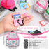 20 Pieces Mini Backpack for Dolls Doll Travel Accessories Include Doll Backpack with Zipper Laptop Books Headsets Sunglasses Scene Simulation Toy ...