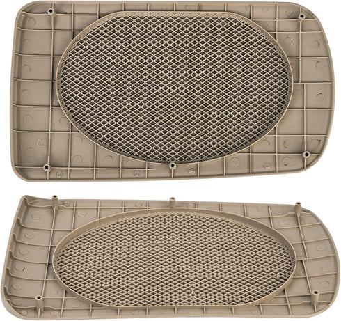 Replacement for Rear Speaker Grille Grill Cover 2002 2003 2004 2005 2006 Toyota Camry Tan 04007-521AA-E0......