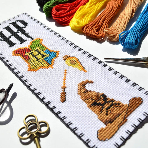 Personalized.Design Cross-Stitch Kit of Bookmark “HP: Hogwarts Sorting Hat”...