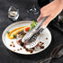 Serving Tongs, Kitchen Tongs,Buffet Tongs, XEVOM Stainless Steel Food Tong Serving Tong,small tongs, Serving Utensils (7 Inch)...