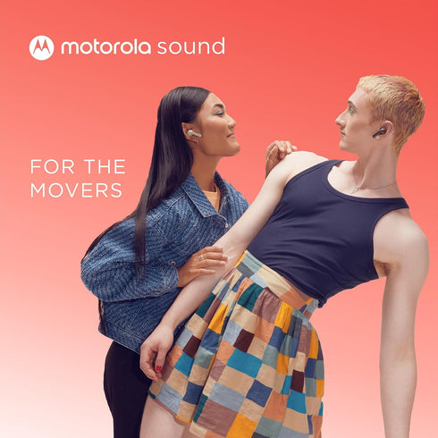 Motorola Moto Buds 065 - True Wireless, Ear Buds, Noise Isolation and 17 Hours Playtime, Touch Control on Both Earbuds, IPX4 Water Resistant, ENC ...