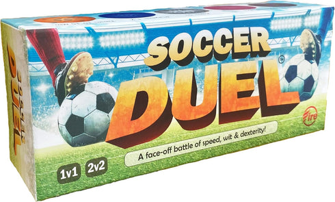 Soccer Duel | Action-Based Soccer Game | Strategy Game | Puzzle Game | Soccer Theme | Ages 5+ | 2 Players | Average Playtime 10 Minutes | Made...
