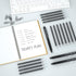 Vanstek 12 Black Erasable Gel Pen Refills, Gel Ink Refills Compatible with FriXion & Friction Erasable Pens, Fine Point 0.7 mm, Perfect for Writin...