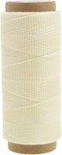 Round Waxed Thread for Leather Sewing - Leather Thread Wax String Polyester Cord for Leather Craft Stitching Bookbinding by Mandala Crafts 0.45mm ...