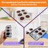 Kids' Complete Oven Pan Set Compatible with Easy Bake Ultimate Oven | Accessories for Cooking Easy Bake Oven Mixes | Includes Cupcake Pan, Circle,...