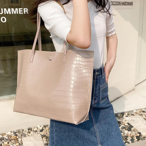CHARMORE Tote Bags Leather Purses for Women Big Capacity Ladies Shoulder Handbags...