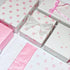 LIAPAWPAW 30 Sheets Pink Tissue Paper for Gift Bags, Metallic Gift Wrapping Tissue Paper Bulk, Cute Polka Dot Star Art Tissue for Girl's Birthday ...