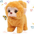 Easfan Walking Monkey Plush Toy Electric Interactive Monkey Stuffed Animal Barking Tail Wagging Head Nodding Monkey Pet Toy Christmas Birthday Gif...