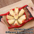Newness 5.12 Inch Extra Large Apple Slicer, Heavy Duty Apple Cutter 8 Slices, Durable Apple Corer, Stainless Steel Apple Slicer and Corer - for Ap...