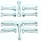 Replaces Shear Pins and Nuts for Ariens 532005 53200500 510016 51001600 Snow throwers(10 Pack)...