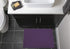 DII Popcorn Bath Rug, 17x24, Eggplant...