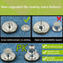 GIYOMI 20mm&17mm Perfect Fit Instant Button,12 Sets Nailess Removable Metal Buttons Replacement Repair Combo Thread Rivets and Screwdrivers, Insta...