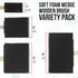 U.S. Art Supply Variety Pack Foam Sponge Wood Handle Paint Brush Set (Value Pack of 20 Brushes) - Lightweight, Durable and Great for Acrylics, Sta...