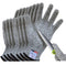 Cutting Gloves, 4 Pairs of Cut Resistant Gloves Food Grade, Cut Resistant Gloves for Kitchen, Oyster Shucking, Fish Fillet Processing, Carving Woo...