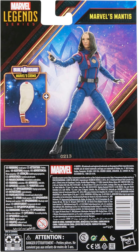 Marvel Legends Series Mantis, Guardians of The Galaxy Vol.3 6-Inch Collectible Action Figures, Toys for Ages 4 and Up...