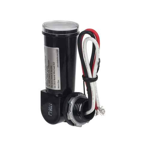 NSi Industries, LLC TORK RKP221 Outdoor 120-Volt Stem Mount Photocontrol - Controls Lighting Dusk to Dawn - Compatible with Incandescent/Compact F...