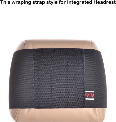 TFY Car Headrest Mount Holder for Standard (Laptop Style) Portable DVD Player...