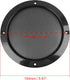 X AUTOHAUX 2pcs Grill Cover 5inch Mesh Protector Car Speaker Cover Woofer Subwoofer Grill Black...