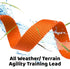 Downtown Pet Supply - Long Dog Leash - Dog Training Leash - Recall & Obedience Dog Training Tools - Nylon - 50 ft - Orange Dog Leash...