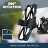 Roam Universal Cell Phone Holder Net Mount - Adjustable Up to 3.6" W x 7" L - 360° Rotation - Hands Free Navigation System for Motorcycle eBike Di...