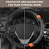 AUTOYOUTH Car Steering Wheel Cover, Anti-slip Microfiber Leather Universal Fit for Car, SUV, Truck Heavy Duty, Anti-Slip, Excellent Grip Standard ...