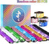 KUUQA 25 Pcs Magic Mermaid Sequin Bracelets Glitter Reversible Sequins Slap Bracelets Wristbands for Kids Little Mermaid Birthday Party Favors Sup...