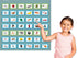 Teacher Created Resources Calming Blue 7 Pocket Chart (28" x 28") (TCR20101)...
