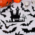 Whaline 16Pcs Halloween Refrigerator Magnets Black Bat Fridge Magnets Happy Halloween Magnet Bat Stickers Decorative for Locker Home Locker Garage...