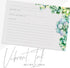 48 Succulents Recipe Cards, 4x6 in, Water Resistant...