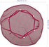 100pcs Sheer Organza Favor Bags Round Drawstring Organza Jewelry Candy Pouch 26cm/10.2 inch Diameter Christmas Wedding Party Favor Gift Packaging ...