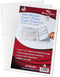 Mini Recipe Card/Photo Page Protector - Holds 3 x 5 Sheet - 3 Hole Punched - Pack of 20...