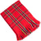 SARO LIFESTYLE TH123.R5060 Plaid Design Throw, Red, 50"x60"...