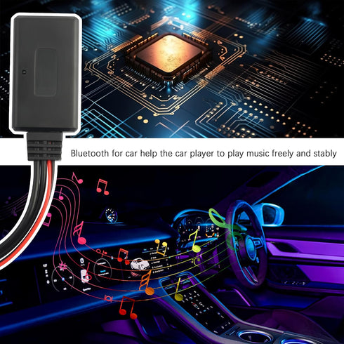 Wireless Bluetooth Receiver for Car with RCA Audio Cable,AUX Bluetooth Car Adapter Keeps Audio Playback Stable,Reliable Bluetooth Transmitter for ...