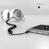KabelDirekt – (3 feet 3.5mm Male to 3.5mm Male Stereo Audio Cable Coiled- Pro Series...