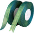 Feyarl Sparkly Green Ribbon 5/8-inch Wide by 50-yards(2 rolls X 25yd) Premium Metallic Glitter Ribbon for Christmas, Crafters, Holiday, Home Deco,...