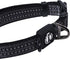 Nylon Dog Collar – Reflective – Franklin Pet Supply Co™ – Comfort Fit – Neoprene – Adjustable – Large – Black...