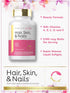 Carlyle Hair Skin and Nails Vitamin | 120 Softgels | Beauty Formula Supplement | with Biotin and Collagen | Non-GMO, Gluten Free...