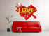 Anniversary Birthday Or Valentines Day Balloons Kit | Cupid + Red Hearts + LOVE Letter Mylar Foil Decorations Set...