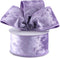 Lilac Crushed Velvet Ribbon Wired 2.5" x 10 Yards Purple Wired Edge Ribbon Light Purple Spring Easter Decorations Purple Ribbon for Gift Wrapping ...