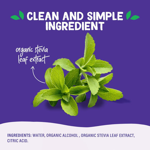 Pyure Organic Liquid Stevia Extract Sweetener – Zero Calorie, Sugar Free, Keto Friendly, Plant-Based Sugar Substitute – Non-GMO, Diabetic Friendly...